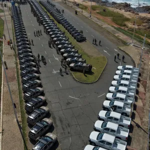 Polícia Militar da Bahia recebe novas viaturas 
