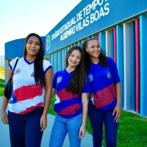 Estudantes de São Miguel das Matas