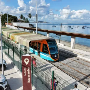 Novo trecho entre Itacaranha e Marisqueiras amplia atendimento no Subúrbio Ferroviário e sistema passa a operar com três trens simultâneos