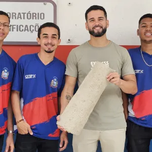 Produção de telha sustentável 