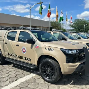Novas viaturas da Policia Militar