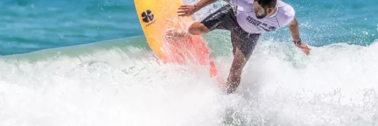 Atletas do surf disputam primeira etapa do Campeonato Baiano de 2025 com apoio da Sudesb