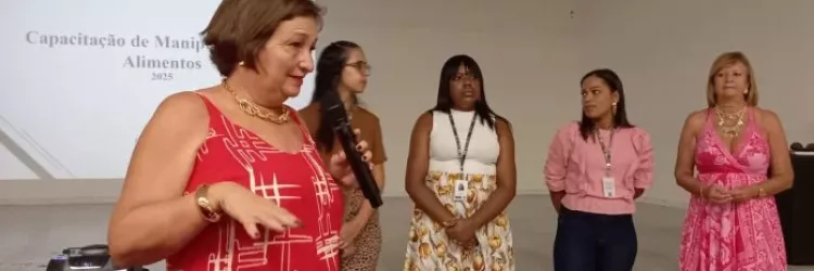 Capacitação reforça boas práticas de manipulação de alimentos nas escolas estaduais