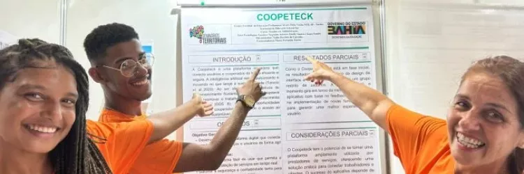 Estudantes da rede estadual criam aplicativo para incentivar coleta seletiva em Ilhéus - Foto: Tita Moura