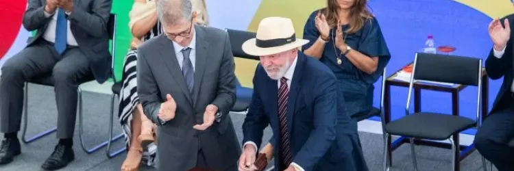 Governador Jerônimo Rodrigues participa da cerimônia de posse do novo ministro da Secom, em Brasília