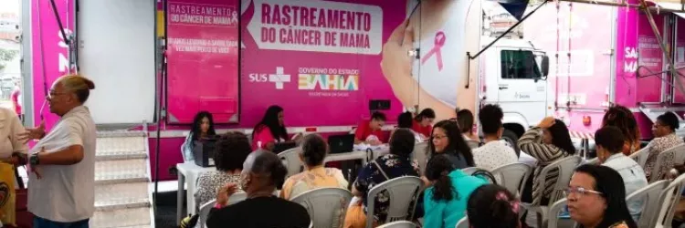 Programa Estadual de Rastreamento do Câncer de Mama realiza 82 mil atendimentos no interior da Bahia