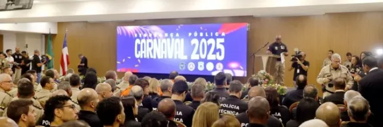 Planejamento da Secretaria de Segurança Pública da Bahia para o Carnaval 2025 conta com a articulação de diversas forças - Foto: Wuiga Rubini/GOVBA