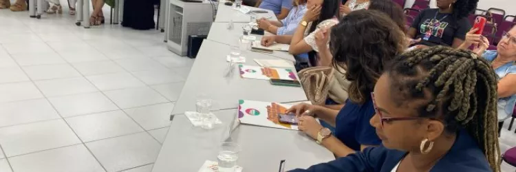 Ações de proteção e cuidado com as mulheres no Carnaval são discutidas em encontro na Casa da Mulher Brasileira - Foto: Adriana Ituassu/SPM