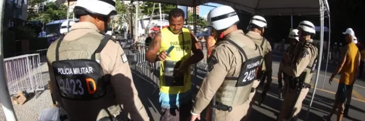 Portais de Abordagem reforçam segurança durante o Carnaval de Salvador