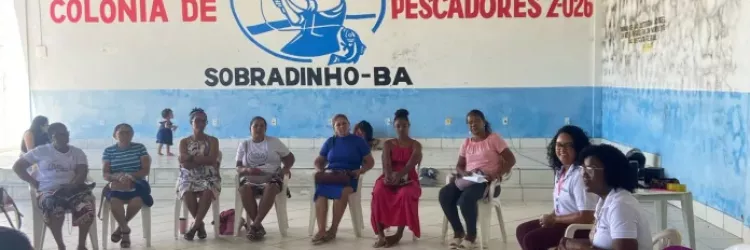Pescadoras e marisqueiras participam de capacitação pelo Elas - Foto: Tone Gouveia- Ascom/SPMà Frente da Pesca, em Salvador, Camamu e Sobradinho - 