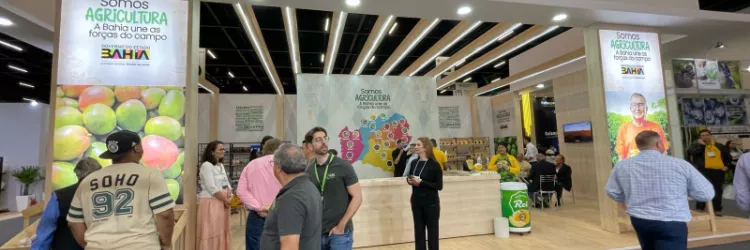 Pelo 2º ano consecutivo, Seagri participa da maior feira de fruticultura da América Latina