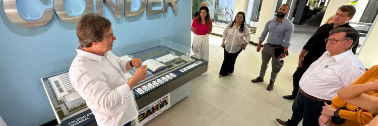 Comitiva de Brasília desembarca na Conder em busca de soluções para aprimorar e agilizar obras públicas