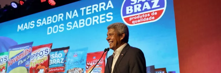 Estado investe na atração de investimentos e recepciona a fábrica de flocão de milho São Braz na Bahia