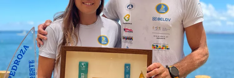 Juliana Duque e Rafael Martins estão na Espanha para iniciar o circuito olímpico rumo a 2028