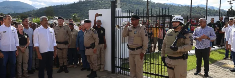 Segurança é reforçada em Jussari com entrega de nova unidade integrada