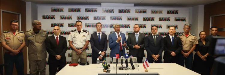 Governador Jerônimo Rodrigues anuncia mudanças na cúpula da Segurança Pública