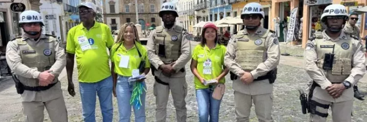 Com nove pontos de monitoramento, segurança reforçada no Pelourinho garante carnaval tranquilo