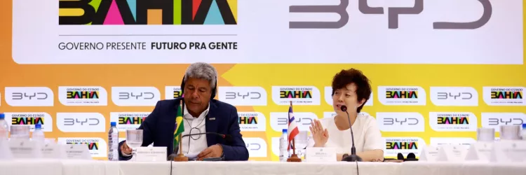 Governo do Estado acompanha avanços da Fábrica da BYD em Camaçari e reforça compromisso com o desenvolvimento tecnológico e econômico da Bahia