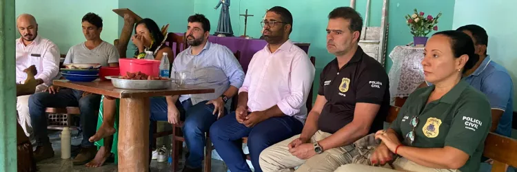 Comitiva do Governo do Estado acolhe pleitos dos indígenas do Extremo-Sul