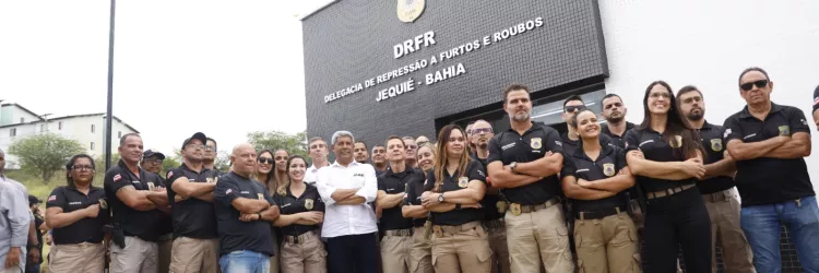 Entrega de Delegacia em Jequié. Foto: Matheus Landim/GOVBA