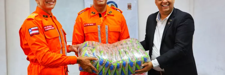 Bahia Sem Fome recebe mais de uma tonelada de alimentos