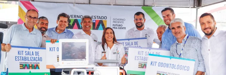 Compromisso com a saúde: Estado entrega equipamentos e autoriza novas obras em Jequié
