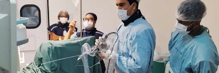 Hospital Vicentina Goulart realiza primeira cirurgia endourológica pelo SUS em Jacobina
