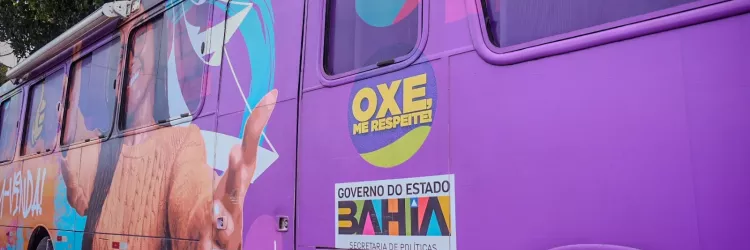 Unidade Móvel da SPM realiza atendimentos a baianas e turistas no Farol da Barra no Dia da Trabalhadora e do Trabalhador