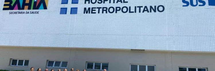 Conselheiros estaduais e municipais visitam Hospital Metropolitano