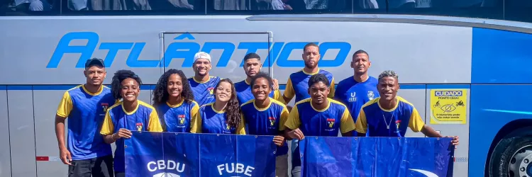 Delegação baiana universitária de futebol viaja para os JUBs com apoio da Sudesb