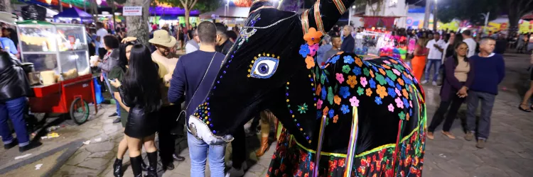 Festejos juninos no município de Amargosa, São João da Bahia 2023.