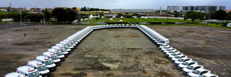 Governo do Estado entrega 72 novos veículos para a saúde e ultrapassa R$ 196 milhões investidos na renovação da frota em toda a Bahia desde 2023