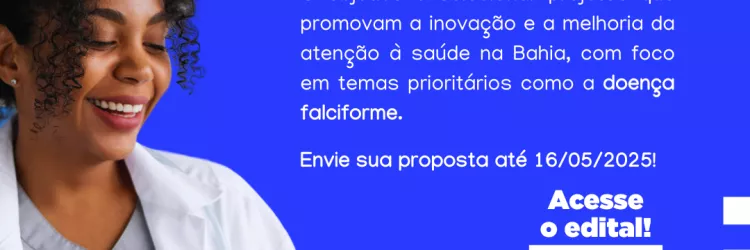 Hemoba divulga chamada pública para pesquisa sobre doença falciforme