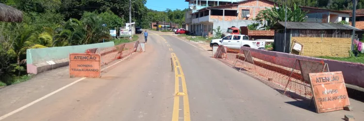 Construção de nova ponte na comunidade quilombola de Jatimana, em Nilo Peçanha, facilitará acesso às praias do Baixo Sul baiano