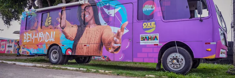 SPM leva Unidade Móvel a municípios do Território de Itaparica para atender mulheres em situação de violência