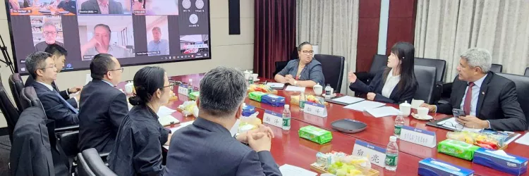 Na China, governador se reúne com acionistas da Concessionária Ponte Salvador - Itaparica