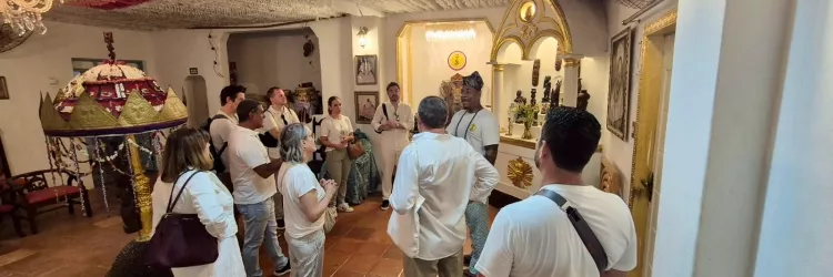 Agentes de viagens franceses visitam Salvador 