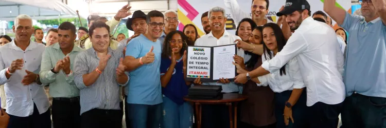 Governador autoriza nova sede de escola em tempo integral e entrega unidade integrada de segurança em Itamari