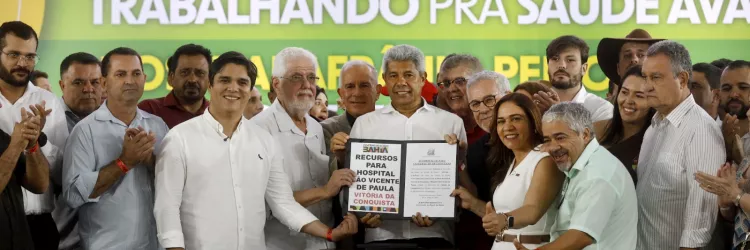 Governo do Estado amplia investimentos em Vitória da Conquista com ações estratégicas em saúde, segurança e desenvolvimento rural