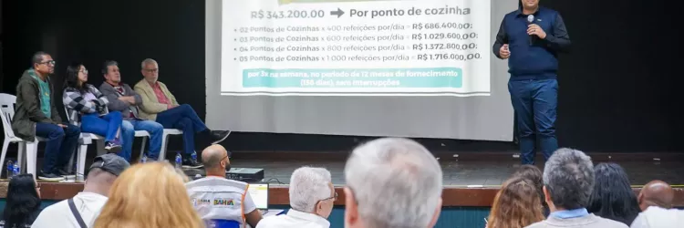 Bahia Sem Fome lança edital do Comida no Prato em Vitória da Conquista