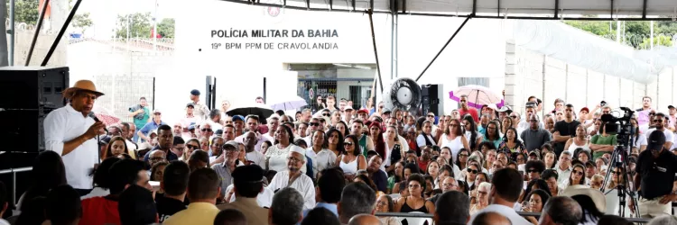 Governo do Estado inaugura unidade integrada de segurança e anuncia mais investimentos para Cravolândia