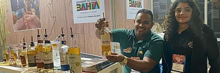 Em Minas Gerais, cachaças da Bahia ganham maior projeção como produto turístico em feira do setor