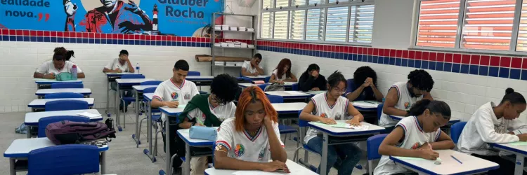 Estudantes da rede estadual participam do segundo ciclo de Redação Nota 1000 Bahia