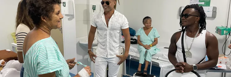 Com apresentação de Buja Ferreira e Anderson Capacete, projeto Música Cura emociona pacientes do INAC