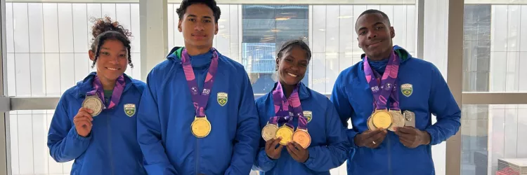 Atletas de canoagem da Bahia conquistam medalhas para o Brasil em duas competições internacionais
