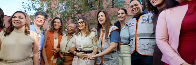 Em Salvador, Janja visita instalações de uma das cozinhas comunitárias parceiras do Bahia Sem Fome