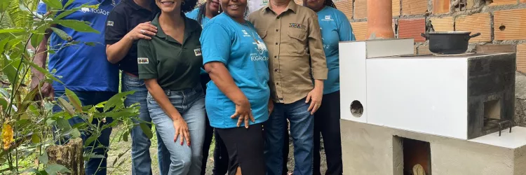 Fogões do Mar leva sustentabilidade e qualidade de vida a comunidades rurais de Cachoeira