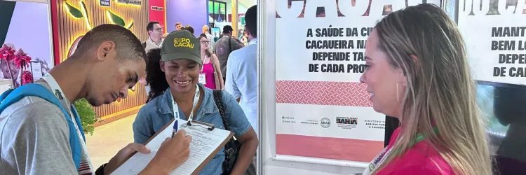 Adab reforça ações de sanidade vegetal na ExpoCacau 2025