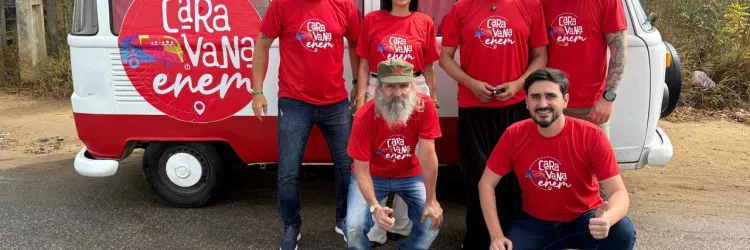 Caravana do Enem prepara estudantes da rede estadual do Sudoeste baiano