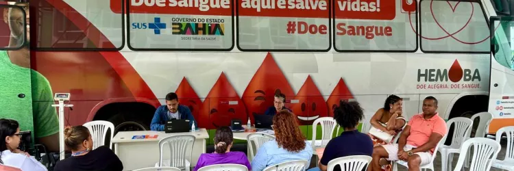 SEC realiza campanha de doação de sangue em parceria com a Hemoba